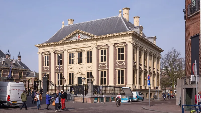 Het Mauritshuis in Den Haag.