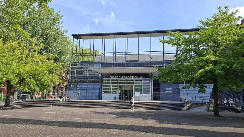 Het gerechtsgebouw in Utrecht.